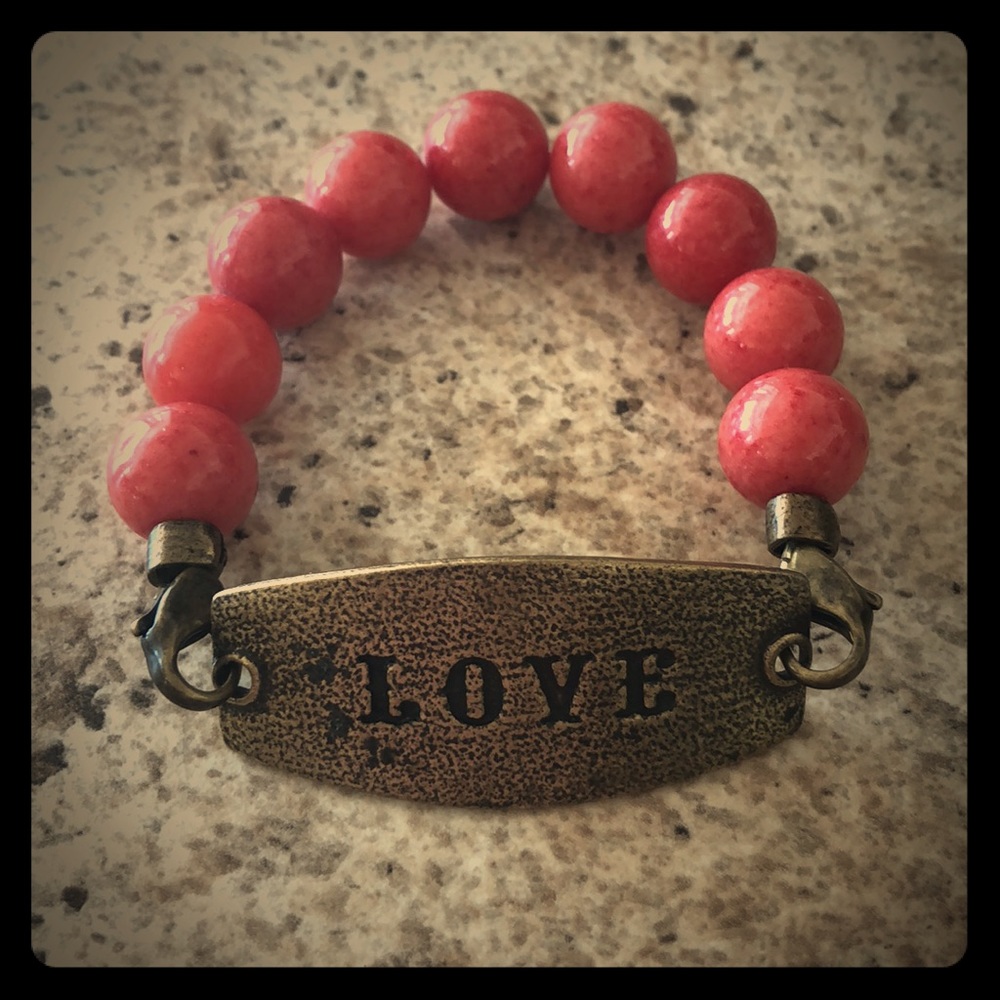 Lenny and Eva “love” bracelet